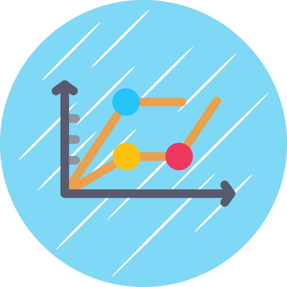 conception d'icônes vectorielles de plusieurs graphiques de tendance vecteur