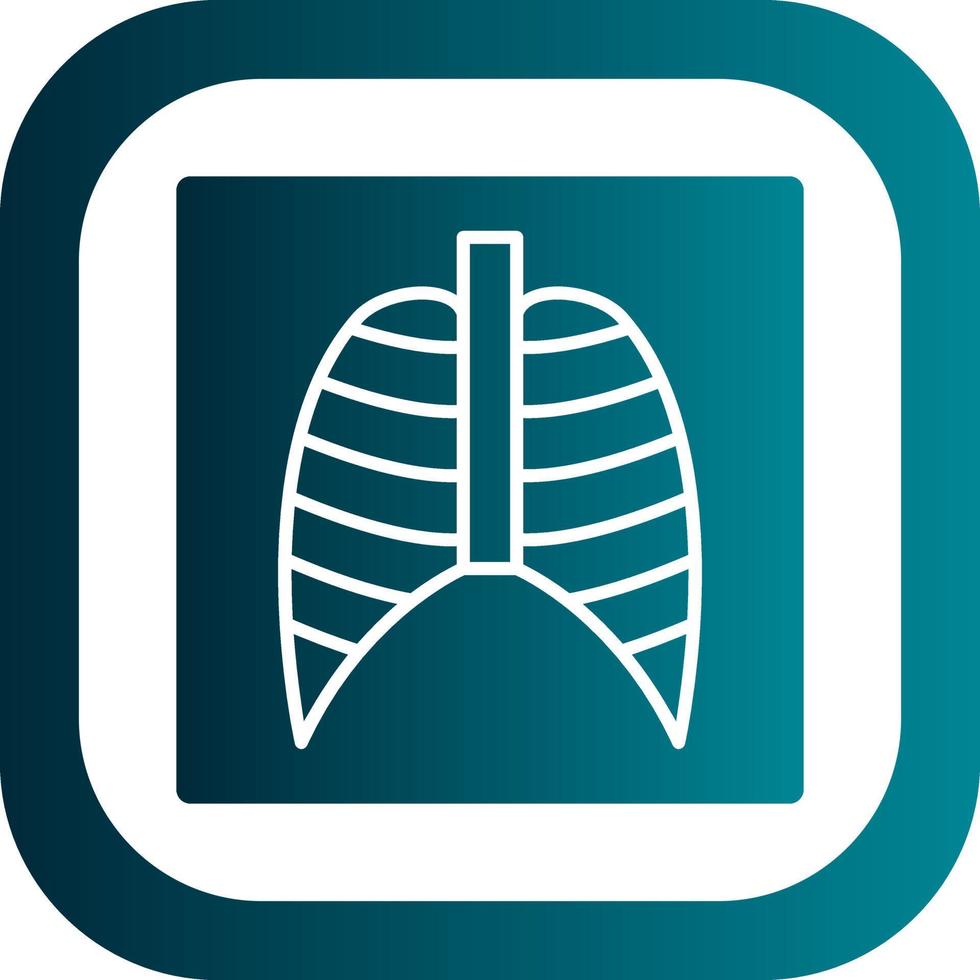 conception d'icône de vecteur de radiographie