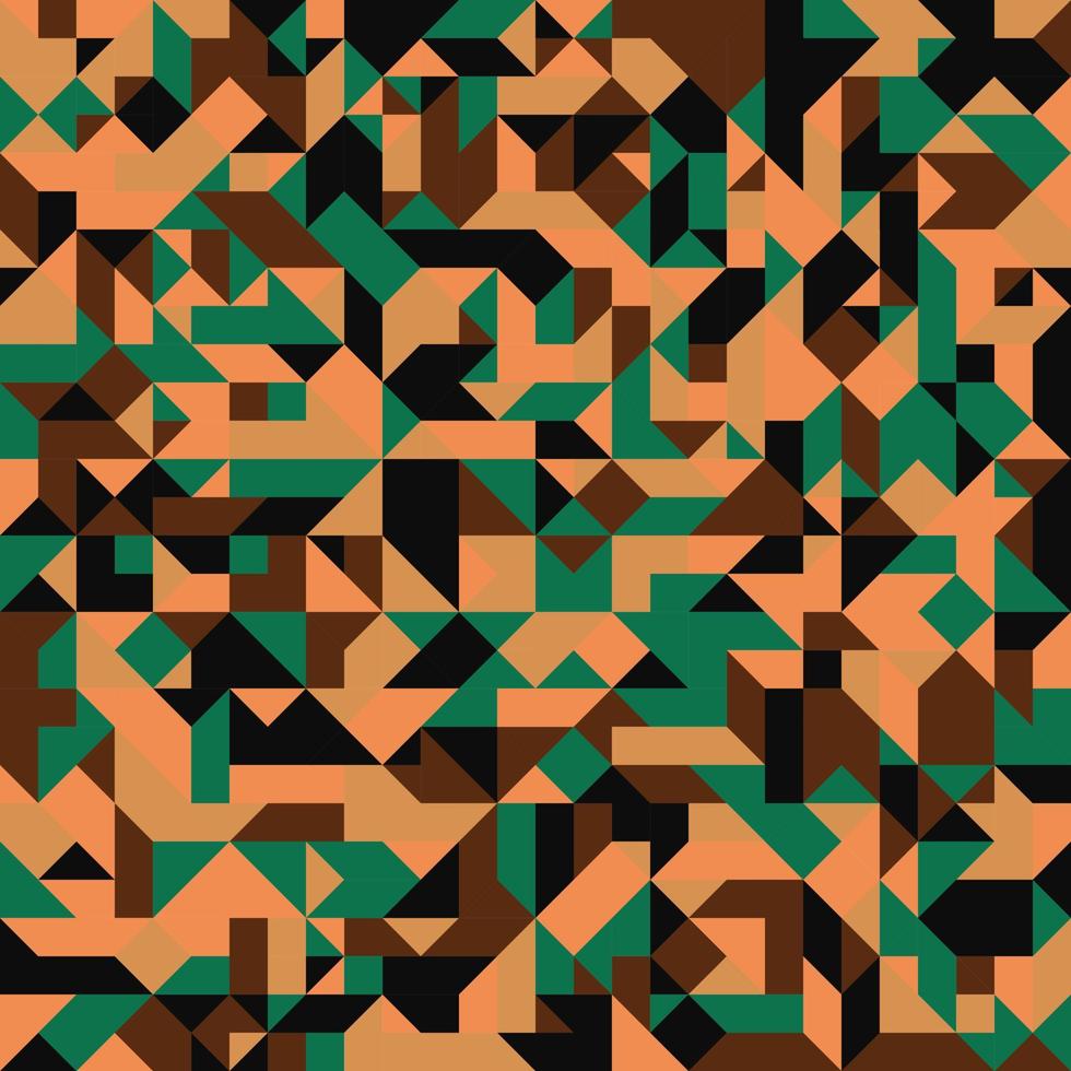 militaire Couleur géométrique modèle abstrait Contexte vecteur