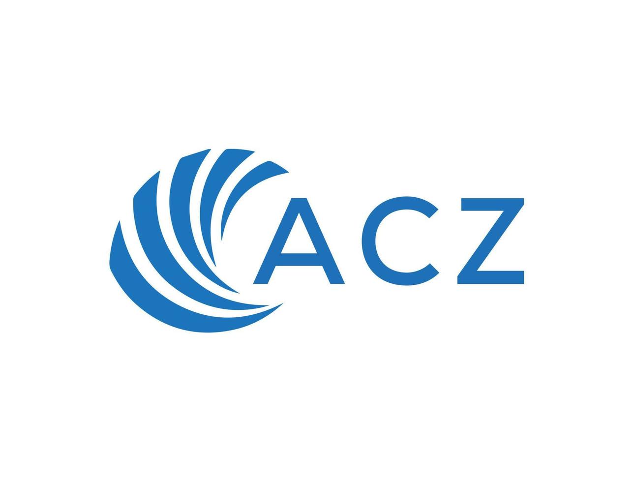 acz abstrait affaires croissance logo conception sur blanc Contexte. acz Créatif initiales lettre logo concept. vecteur