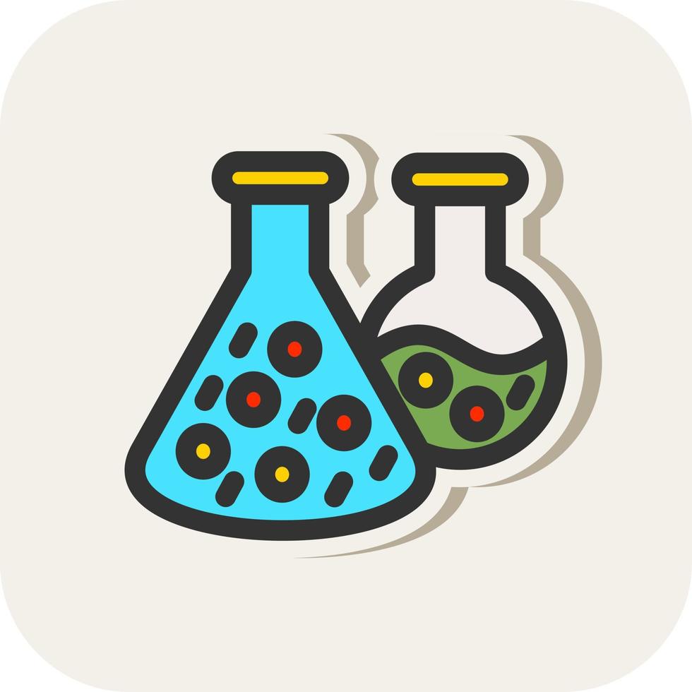 conception d'icône de vecteur de laboratoire