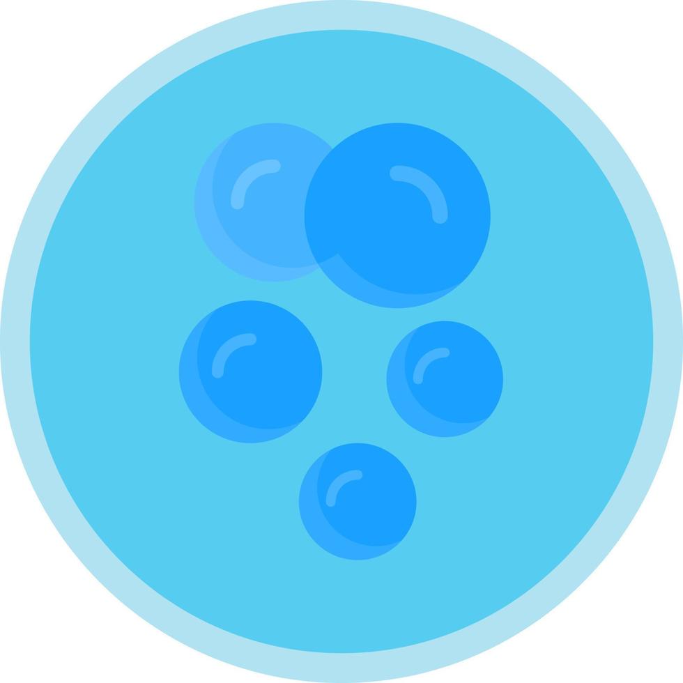 conception d'icône de vecteur de bulles