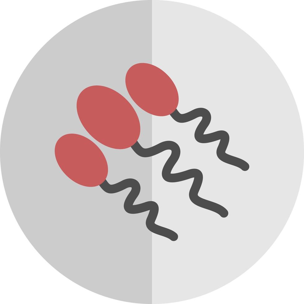 conception d'icône de vecteur de sperme