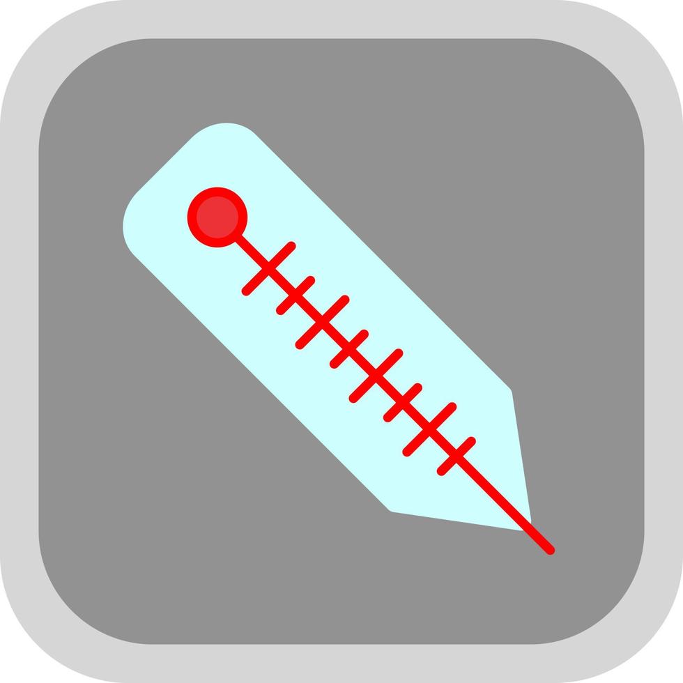 conception d'icône de vecteur de thermomètre