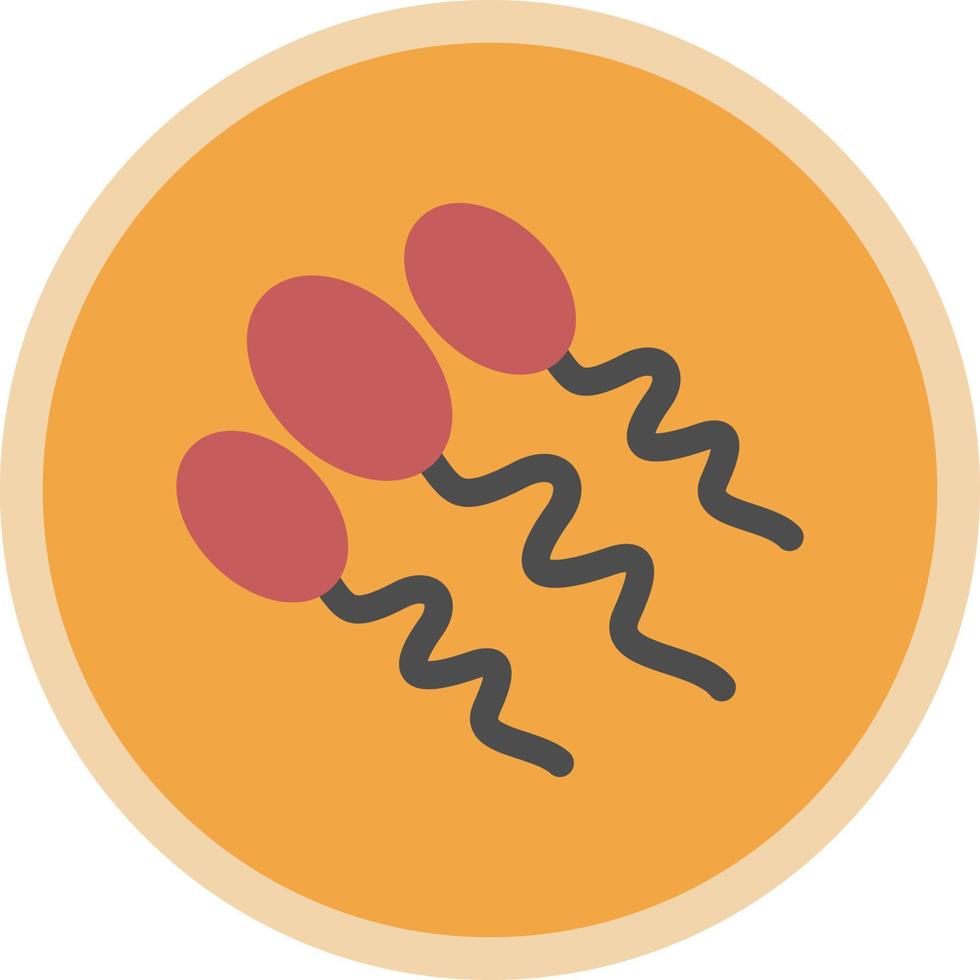 conception d'icône de vecteur de sperme