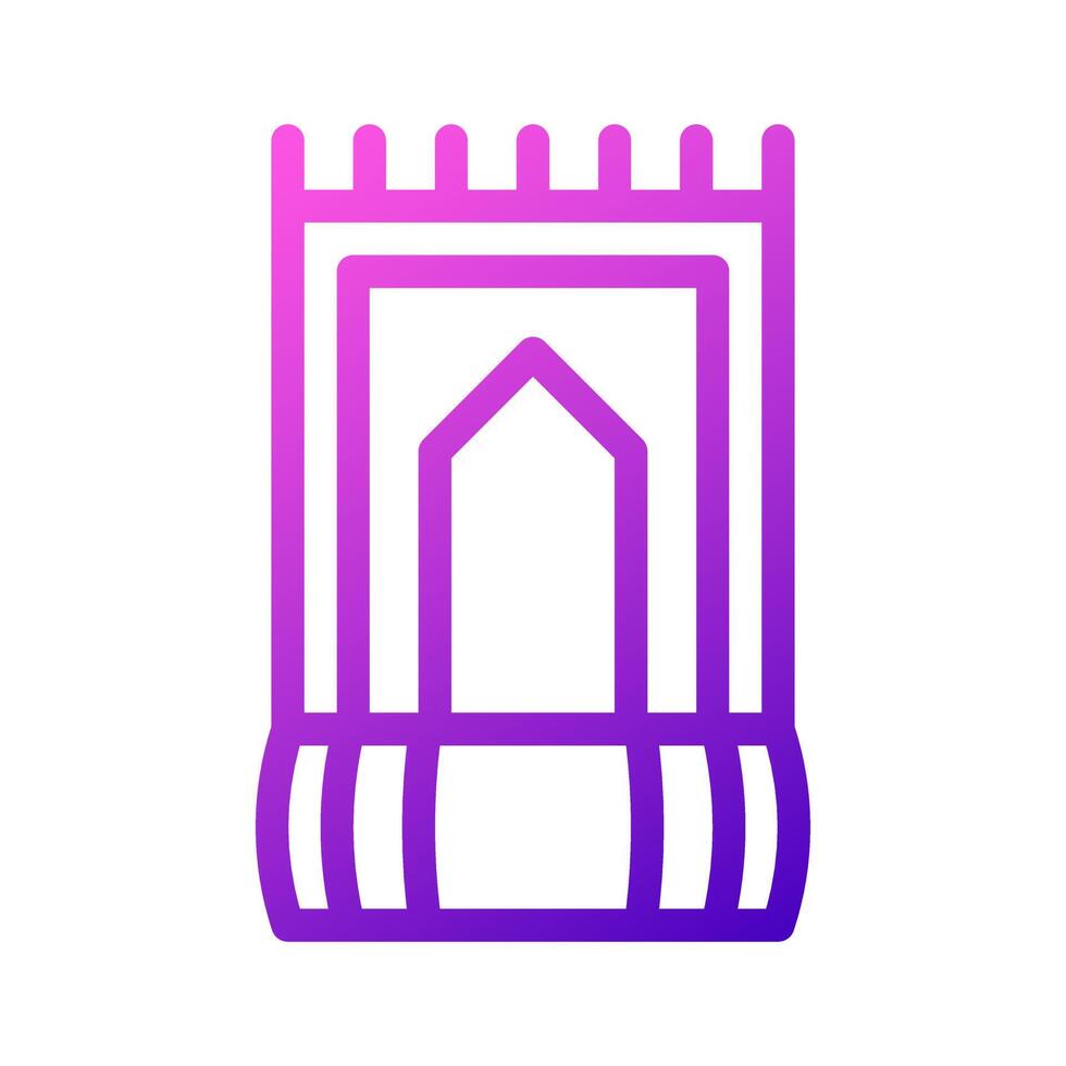 couverture icône violet rose style Ramadan illustration vecteur élément et symbole parfait.