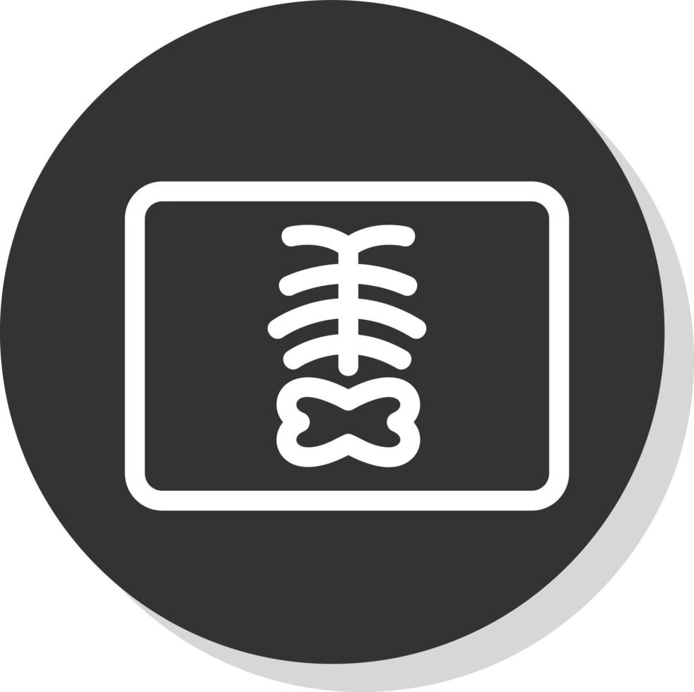 conception d'icône de vecteur de radiologie