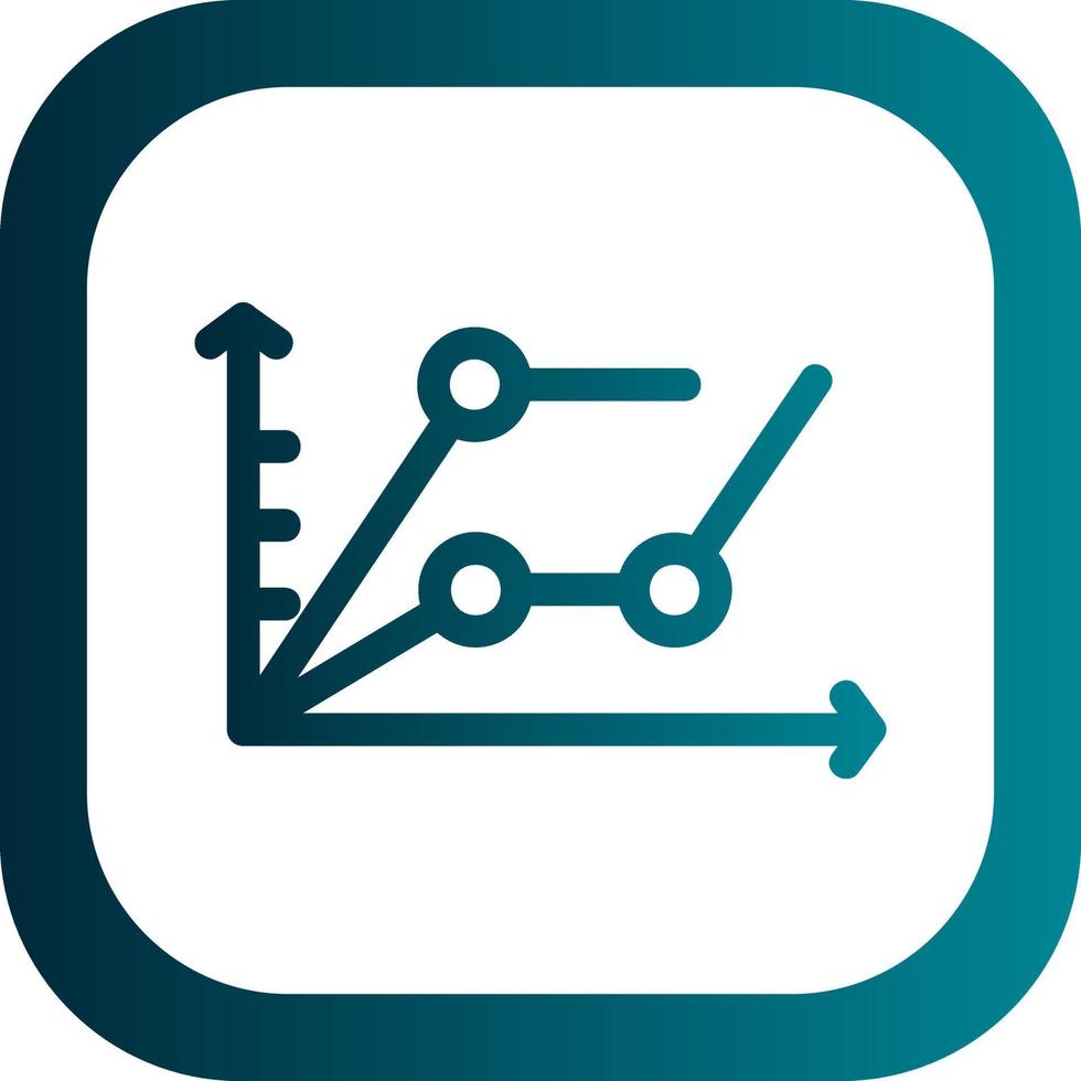 conception d'icônes vectorielles de plusieurs graphiques de tendance vecteur