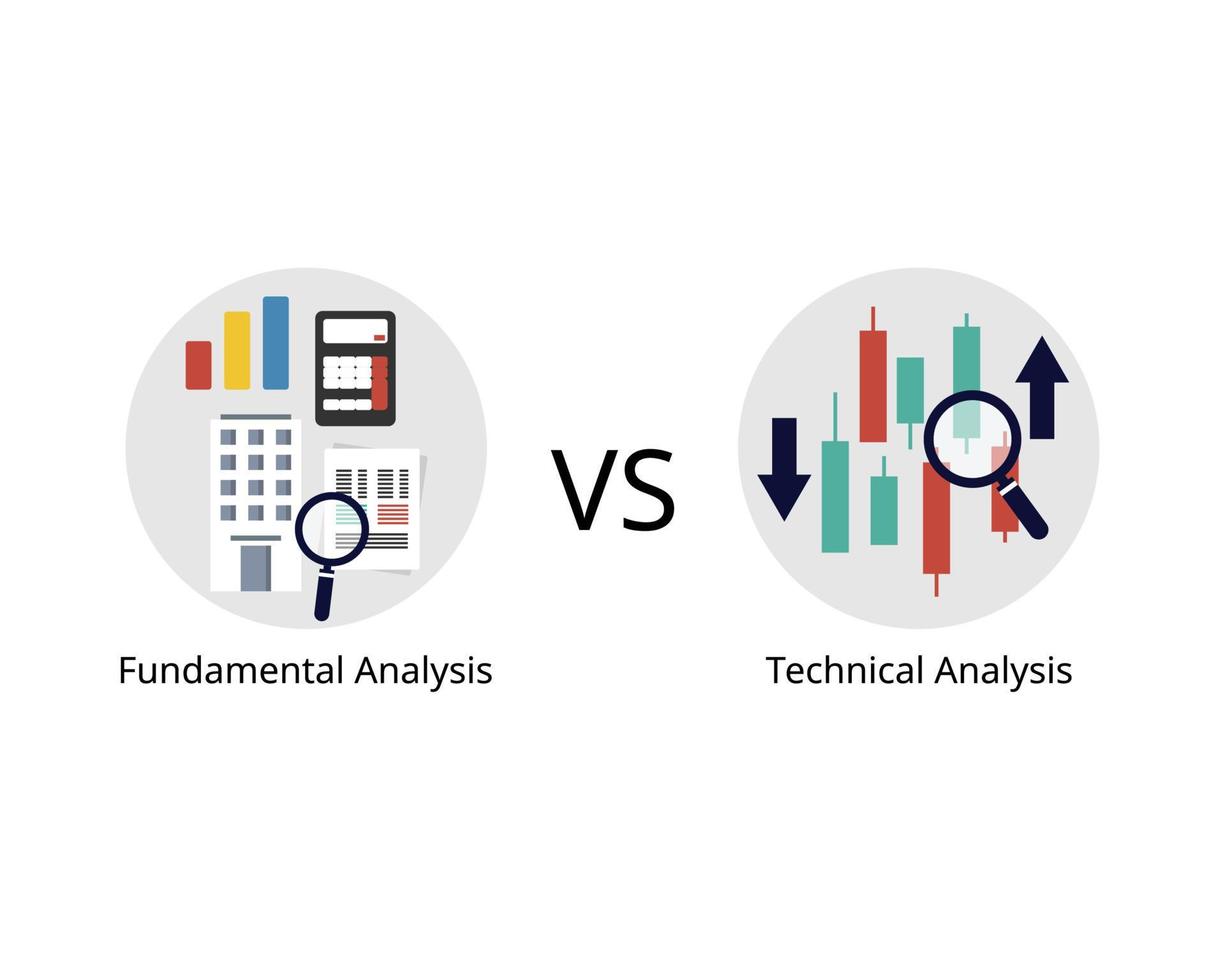 analyse technique par rapport à l'analyse fondamentale vecteur