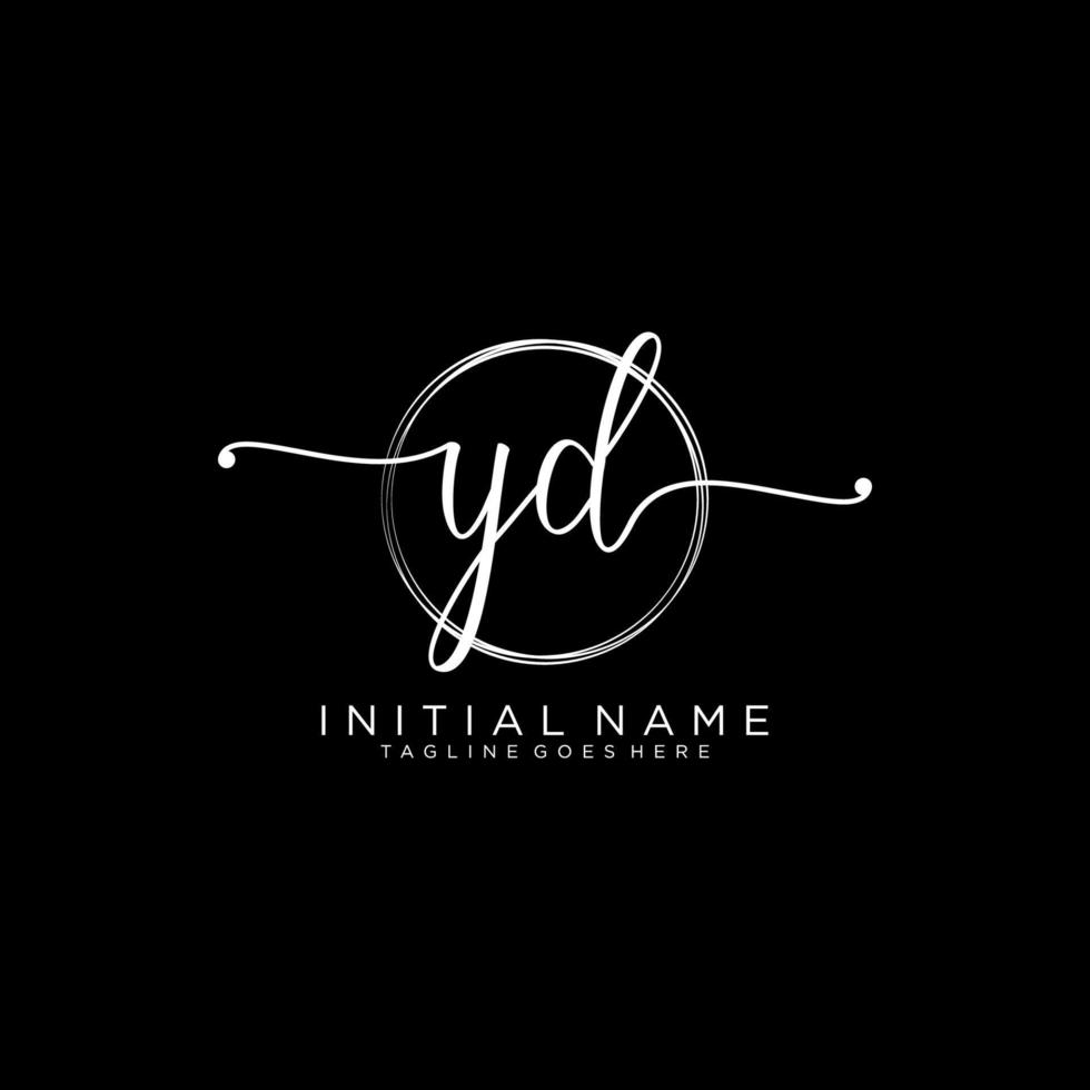 initiale mètres féminin logo collections modèle. écriture logo de initiale signature, mariage, mode, bijoux, boutique, floral et botanique avec Créatif modèle pour tout entreprise ou entreprise. vecteur