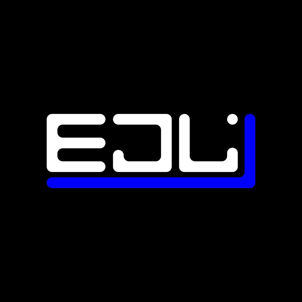 ejl lettre logo Créatif conception avec vecteur graphique, ejl Facile et moderne logo.