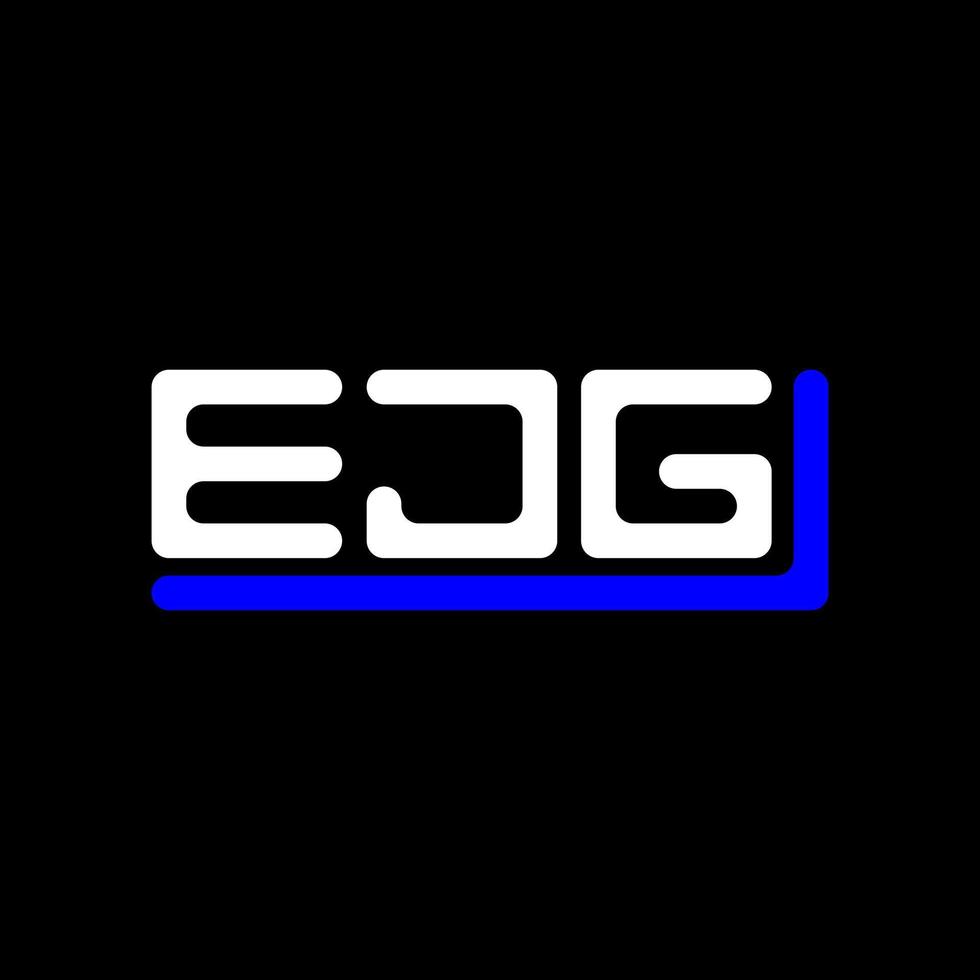 ejg lettre logo Créatif conception avec vecteur graphique, ejg Facile et moderne logo.