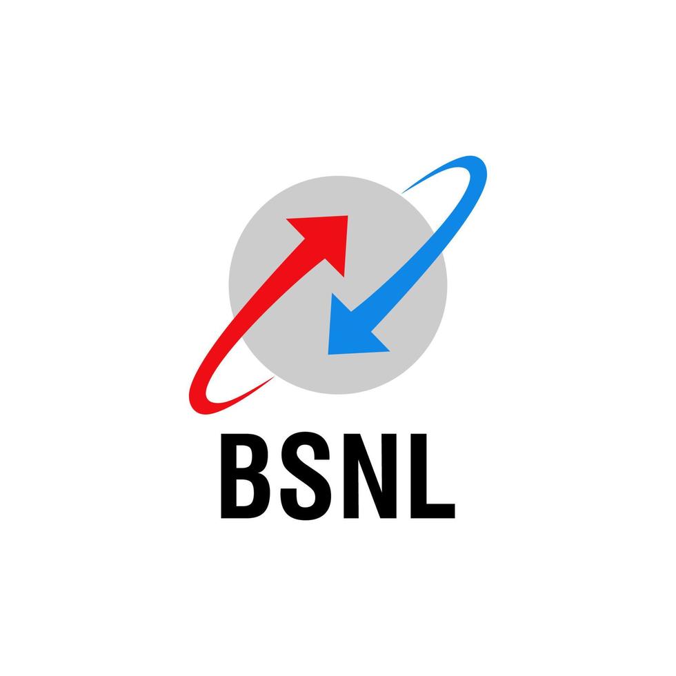 bsnl logo vecteur, bsnl icône gratuit vecteur