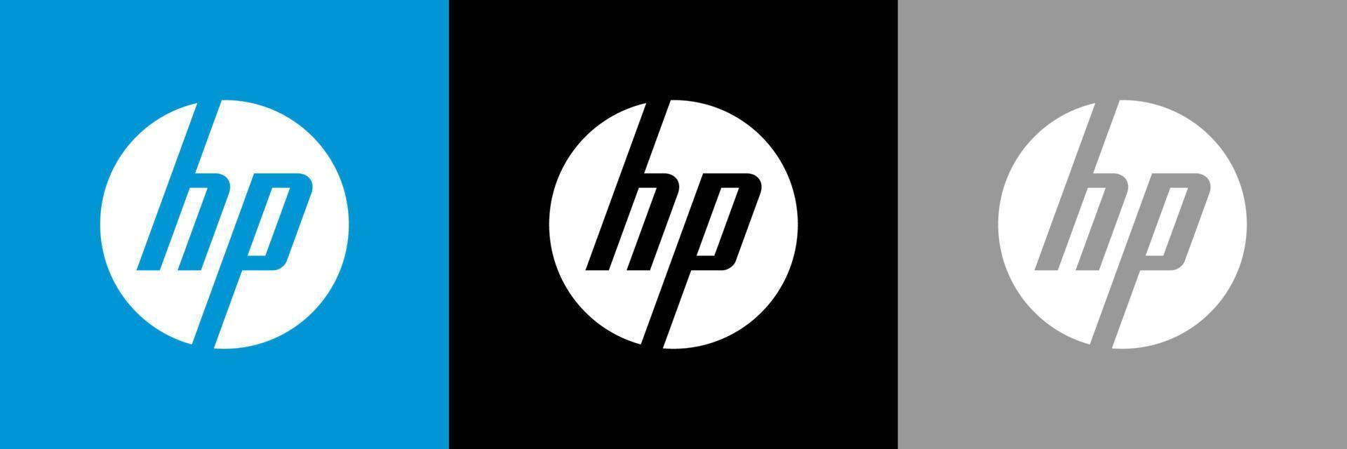 hp logo vecteur, hp icône gratuit vecteur