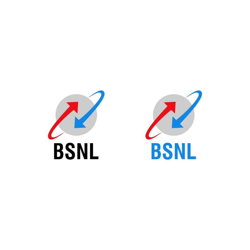 bsnl logo vecteur, bsnl icône gratuit vecteur