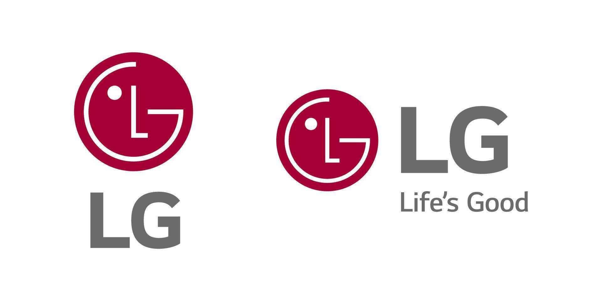 lg, vies bien logo vecteur, lg, vies bien icône gratuit vecteur