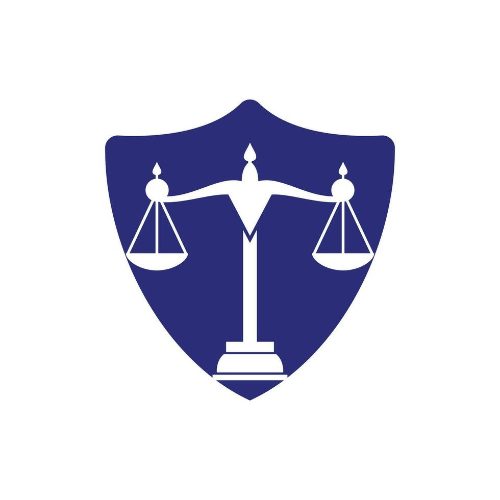 création de logo de droit et d'avocat. création de logo vectoriel de cabinet d'avocats et de bureau.