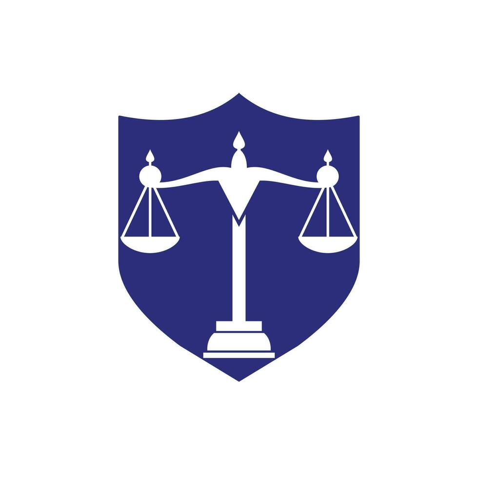 création de logo de droit et d'avocat. création de logo vectoriel de cabinet d'avocats et de bureau.