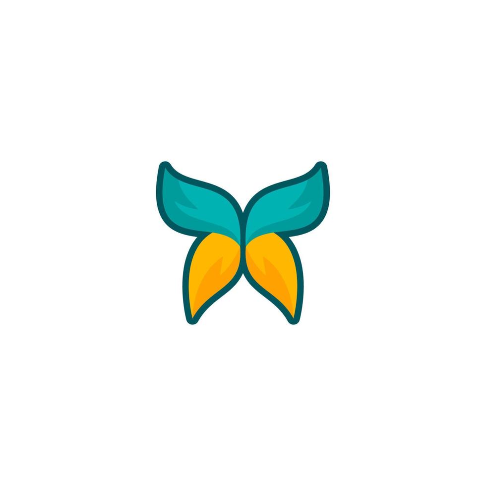 papillon abstrait ligne logo conception, papillon logo vecteur