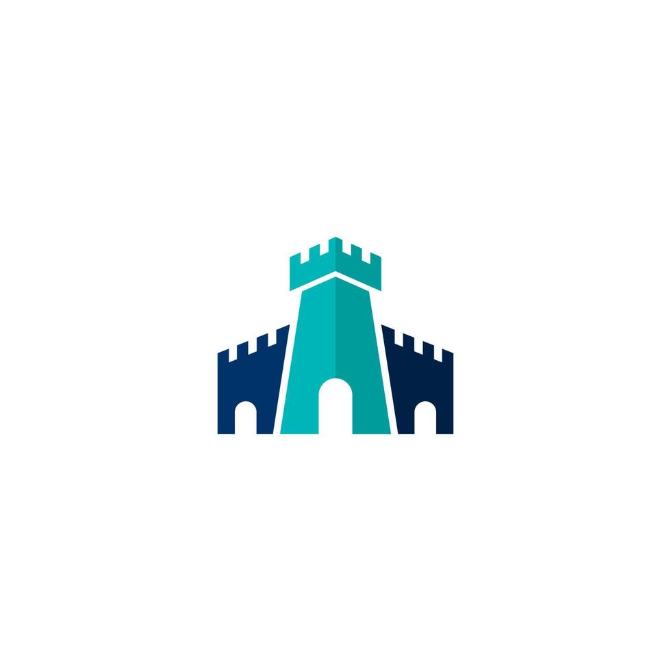 Château logo conception inspiration avec Créatif modèle vecteur