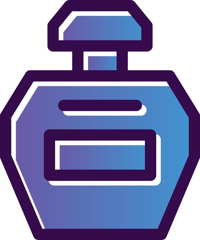 conception d'icône de vecteur de parfum