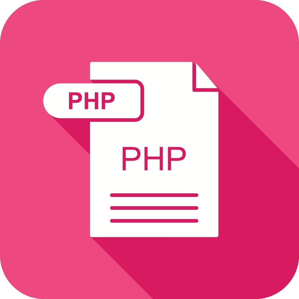 icône de vecteur php