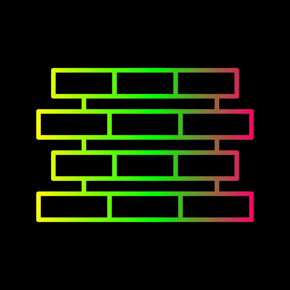 icône de vecteur de briques uniques