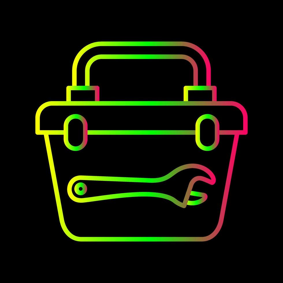 icône de vecteur de boîte à outils