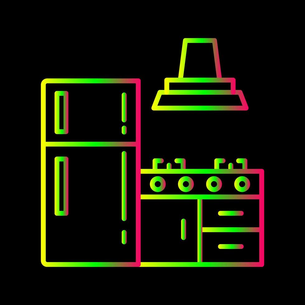 icône de vecteur de cuisine