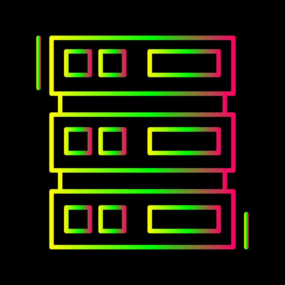 icône de vecteur de serveur
