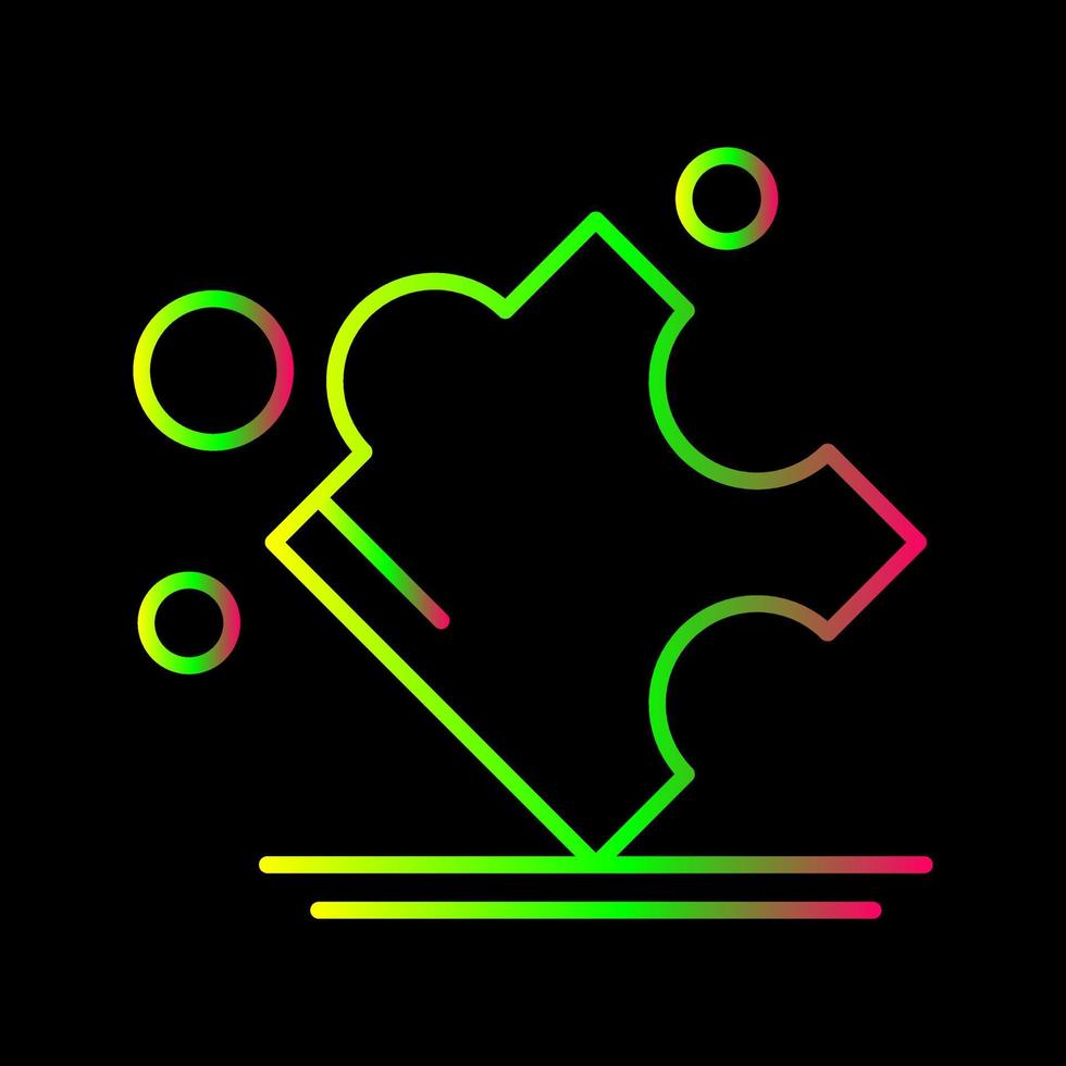 icône de vecteur de puzzle