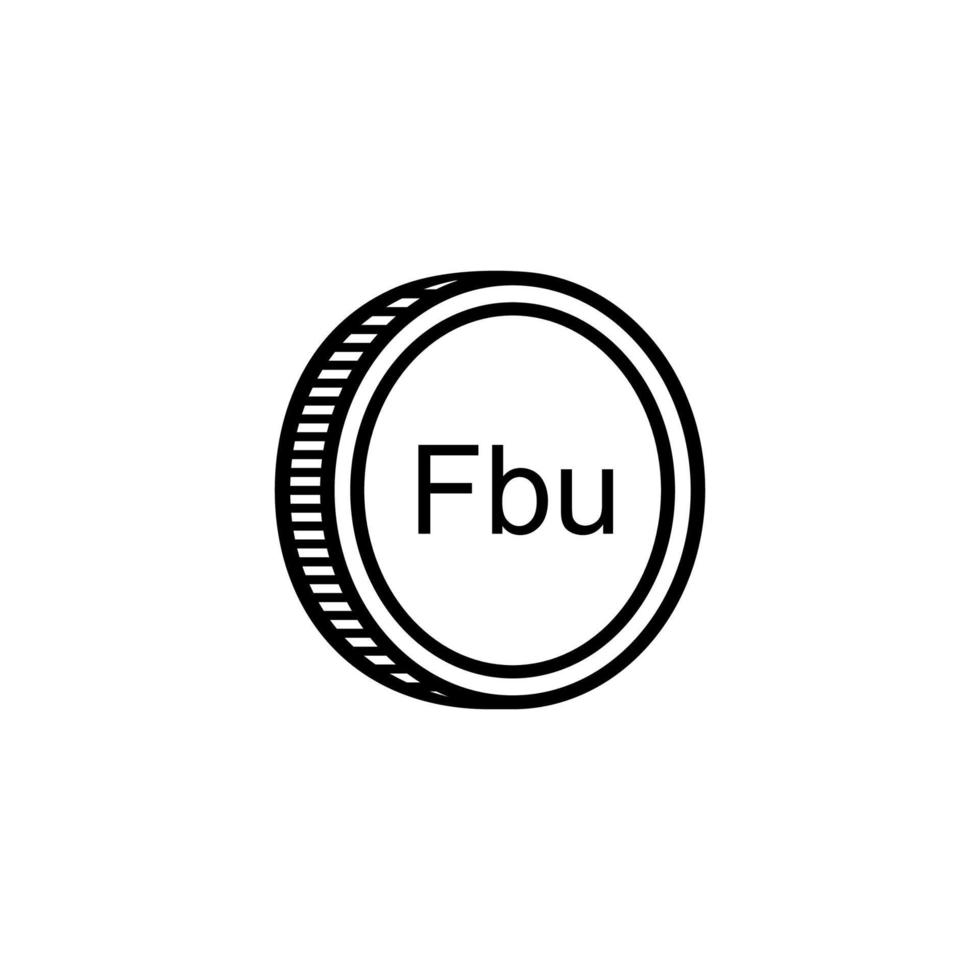 burundi devise symbole, burundais franc icône, bif signe. vecteur illustration