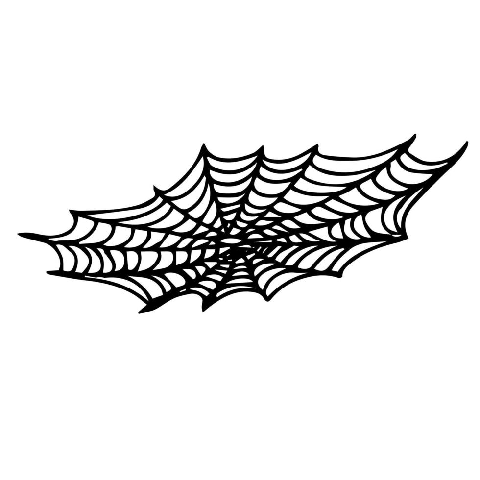 ensemble de toiles d'araignées. vecteur illustration de une ensemble de araignée la toile.
