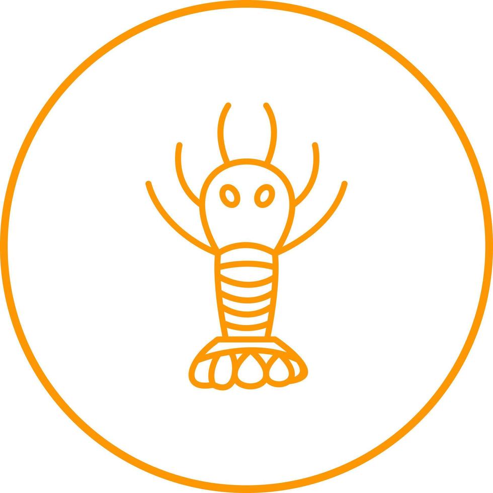 icône de vecteur de homard