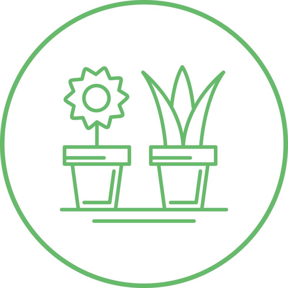 icône de vecteur de plantes d'intérieur