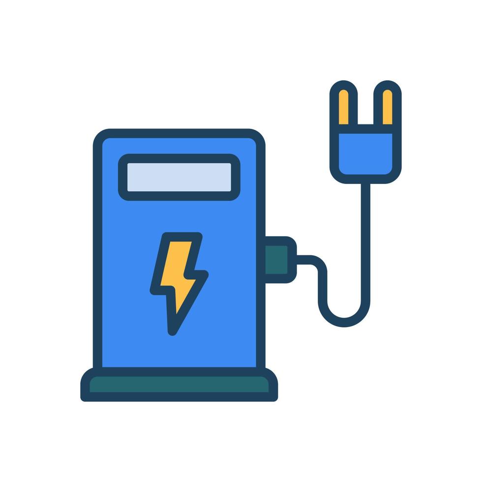 électrique station icône pour votre site Internet conception, logo, application, ui. vecteur