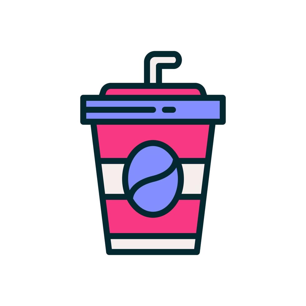 doux boisson icône pour votre site Internet, mobile, présentation, et logo conception. vecteur
