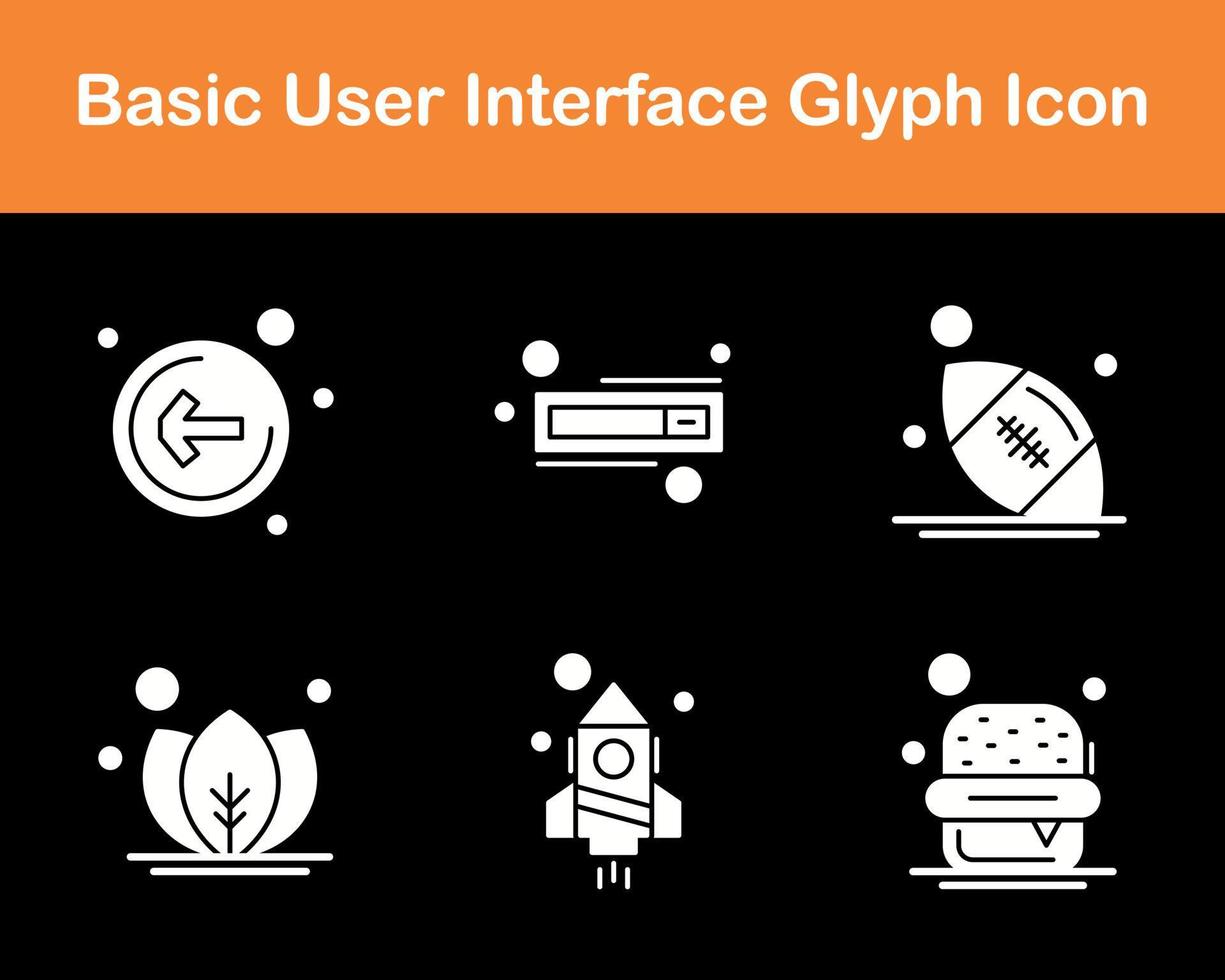 de base utilisateur interface vecteur icône ensemble