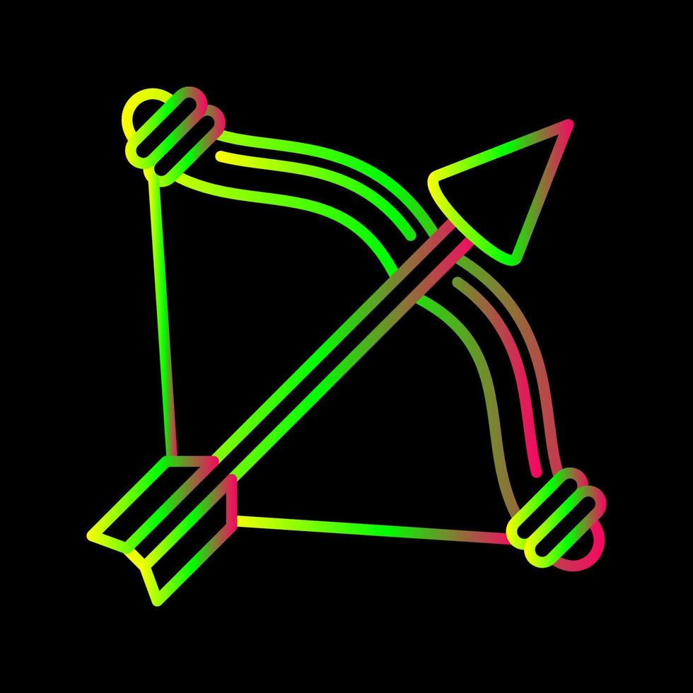 icône de vecteur d'arc