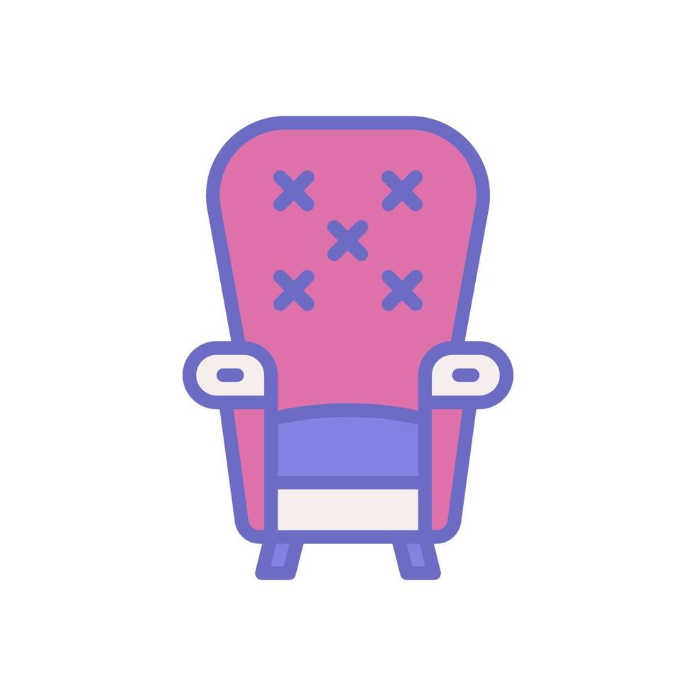 fauteuil icône pour votre site Internet conception, logo, application, ui. vecteur