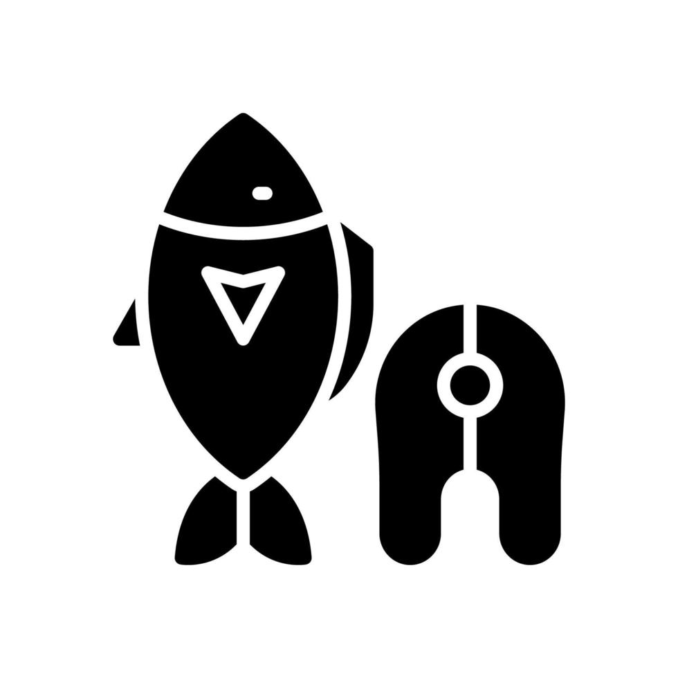 poisson icône pour votre site Internet conception, logo, application, ui. vecteur