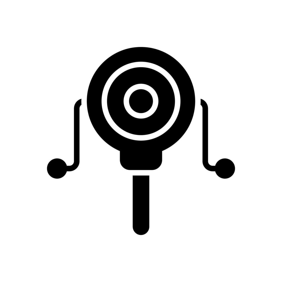 hochet tambour icône pour votre site Internet conception, logo, application, ui. vecteur
