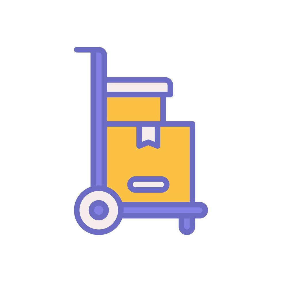 chariot icône pour votre site Internet conception, logo, application, ui. vecteur