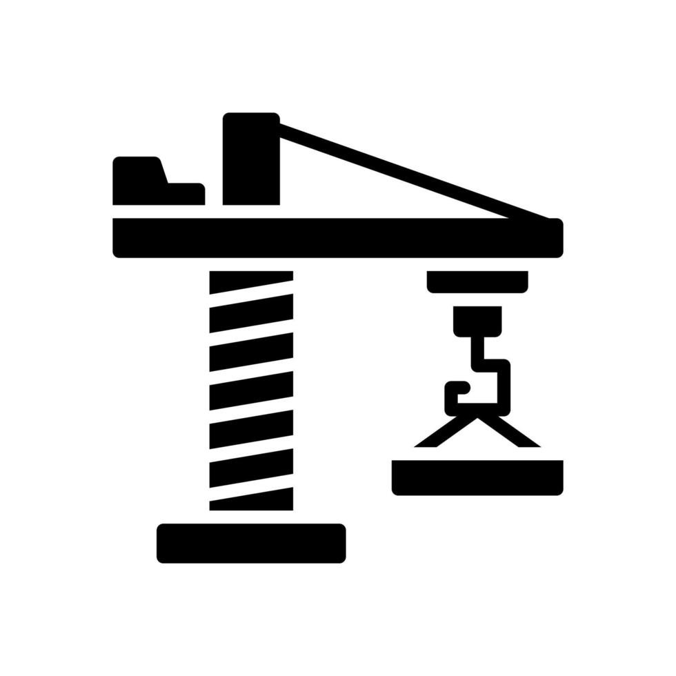 grue icône pour votre site Internet conception, logo, application, ui. vecteur