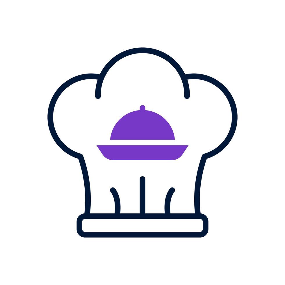 chef chapeau icône pour votre site Internet conception, logo, application, ui. vecteur