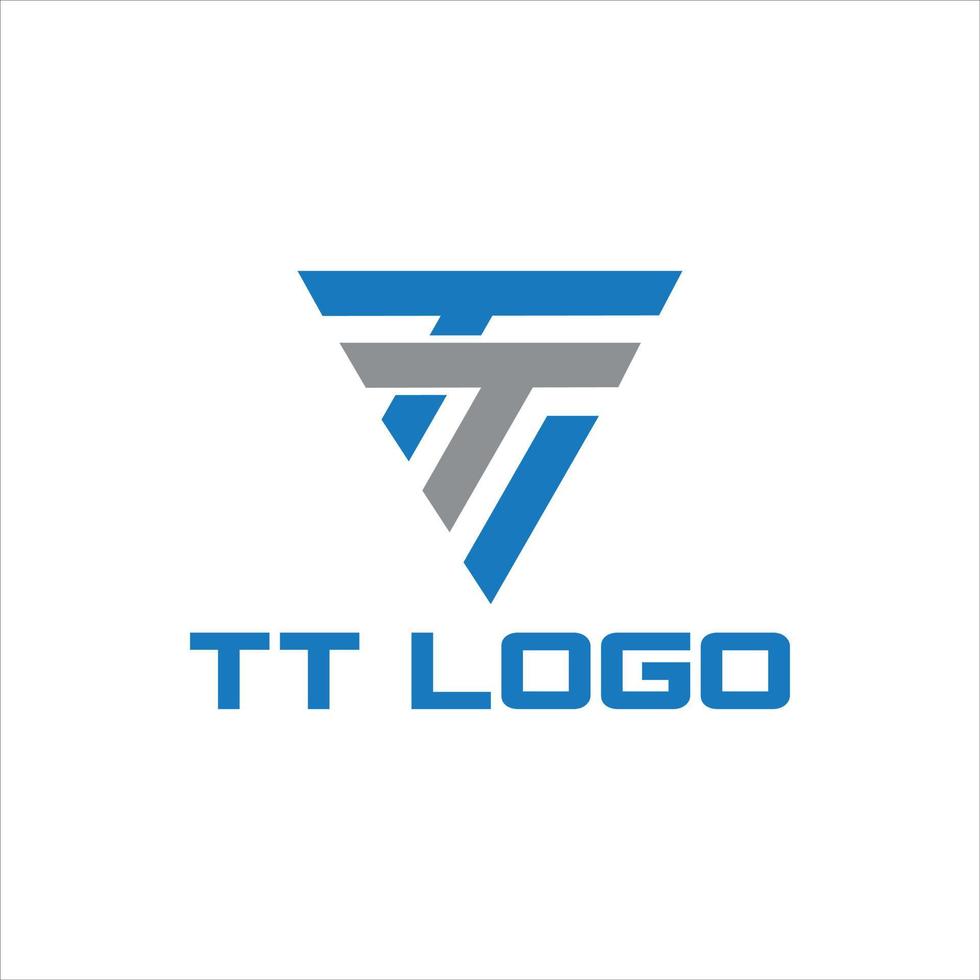 tt lettre vecteur logo