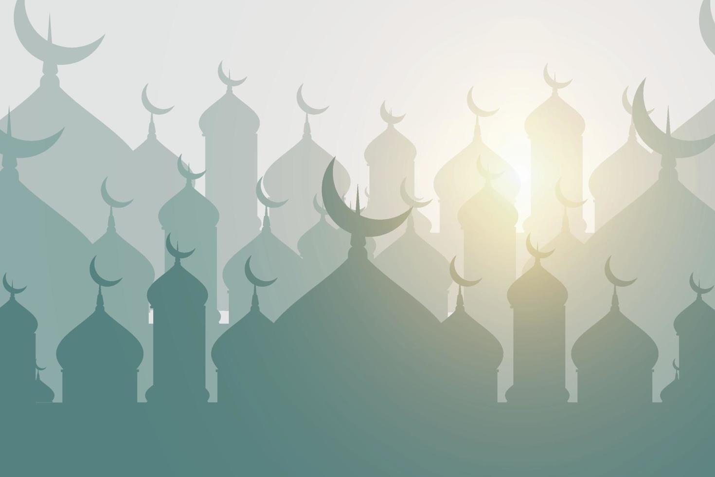 arrière-plan de conception pour le ramadan vecteur