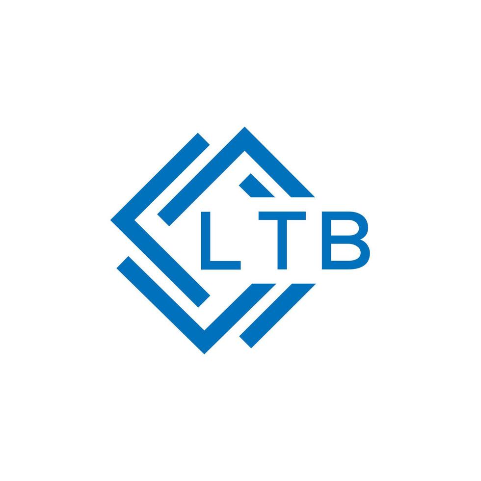 ltb Créatif cercle lettre logo concept. ltb lettre design.ltb lettre logo conception sur blanc Contexte. ltb Créatif cercle lettre logo concept. ltb lettre conception. vecteur