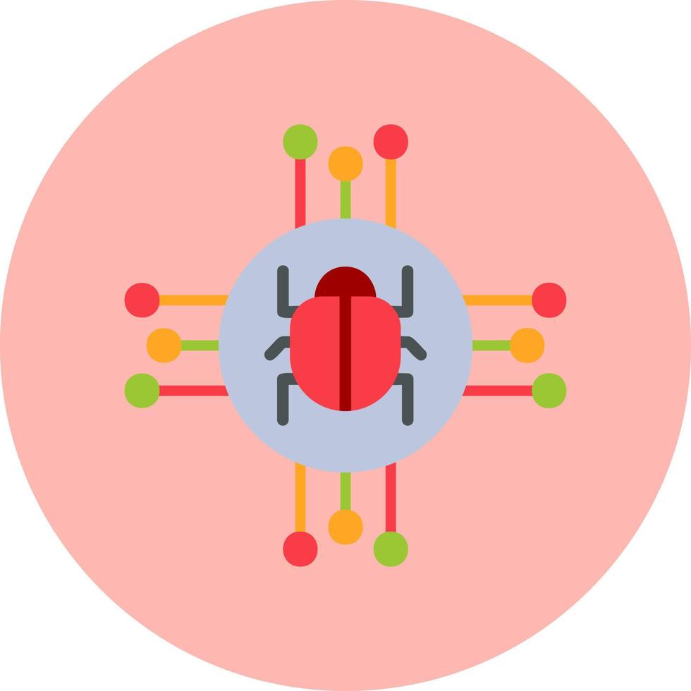 icône de vecteur de logiciel espion