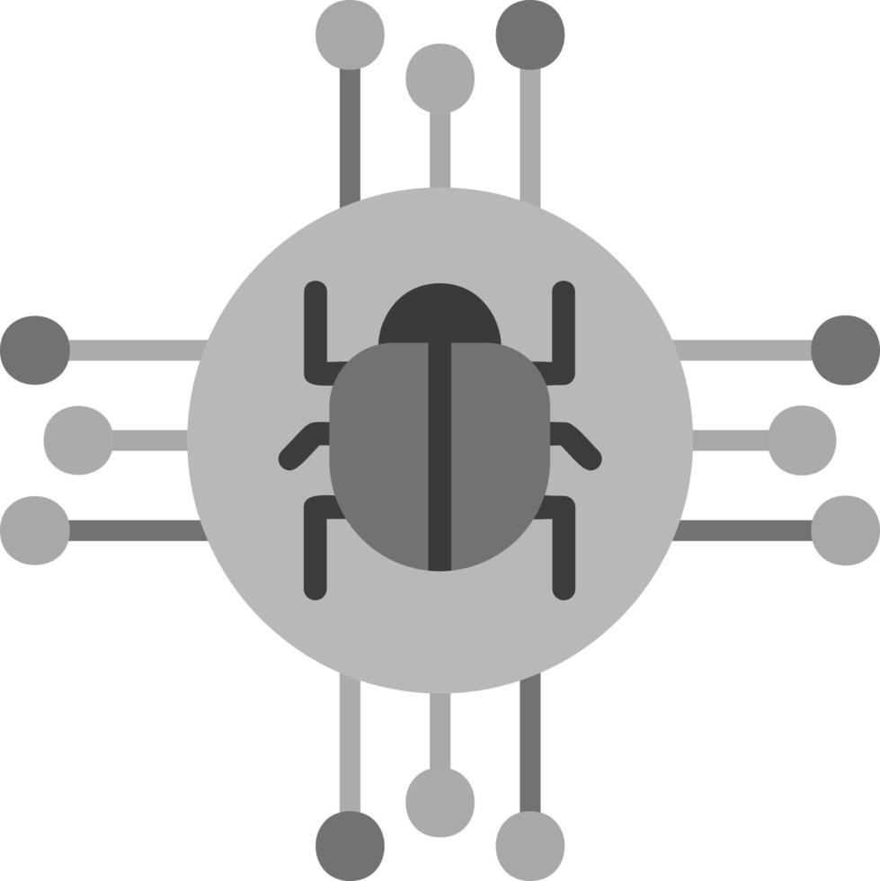 icône de vecteur de logiciel espion